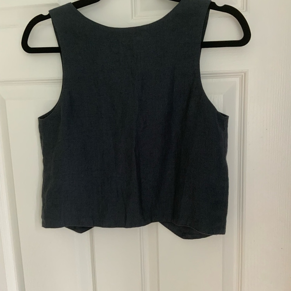 NotPERFECTLINEN Riviera vest - Picture 4 of 4